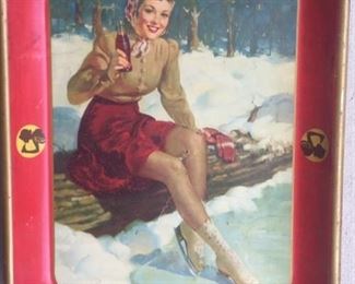 1940 "Sailor Girl" Coca Cola Tray