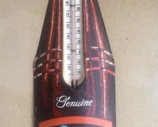 1970's Genuine Hires Root Beer Tin Thermometer(27"x8")