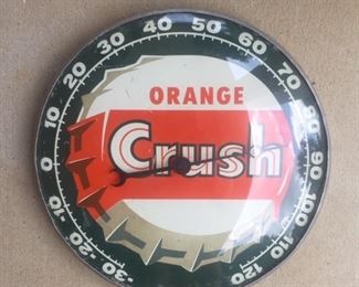 1959 Orange Crush Pam Thermometer