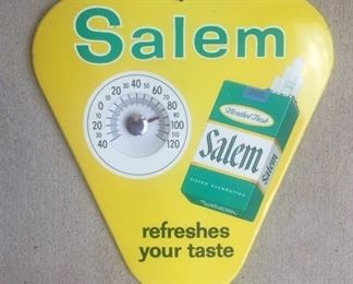 1960's Salem Tin Thermometer "Refreshes You Best"(10")