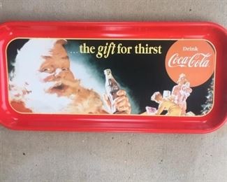 1997 Coca Cola Tray "The Gift for Thirst"