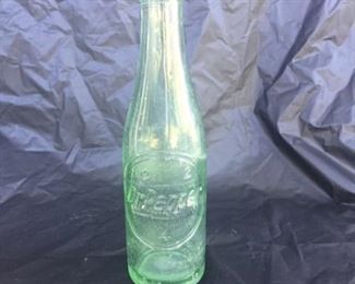 1940's Embossed Dr. Pepper Bottle