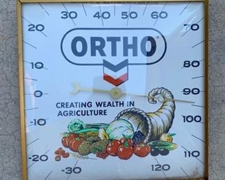 Old Ortho Chevron Pam Thermometer"Creating Wealth in Agriculture"