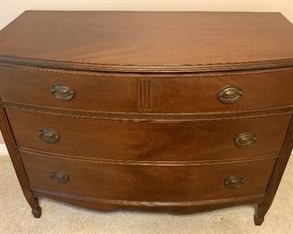 Nice Bow Front Dresser