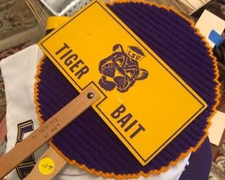 Vintage LSU collectibles