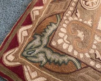 Area rugs all over the place...