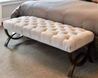 Upholstered Bench (bed not for sale)