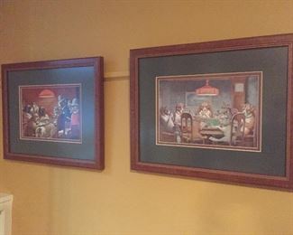 Framed Wells Cabin advertising