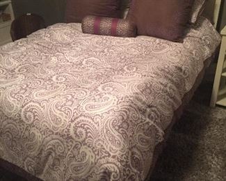 Echo bedding and pillows (bed not for sale)