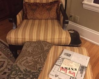 Chair and ottoman