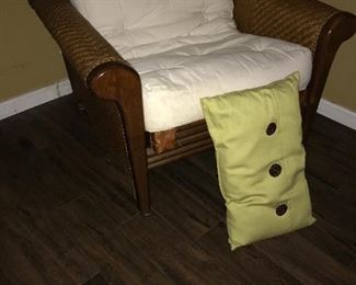 This chair folds out to a lounge.  Super nice.  Most likely pier 1