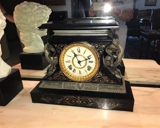 Ansonia mantel clock  $250.00