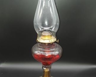 Antique kerosene lamps