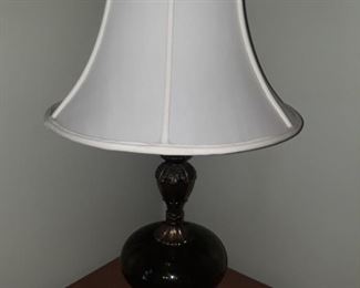 Vintage green lamp