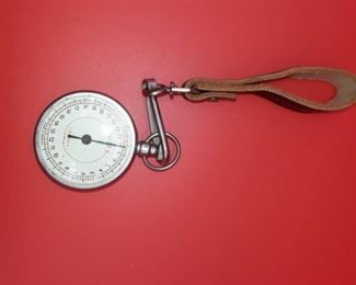 Vintage pedometer made in Germany
