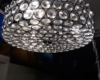 Crystal ceiling light