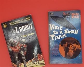 Science fiction paperbacks