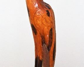 WOOD CARVED WATER BIRD
