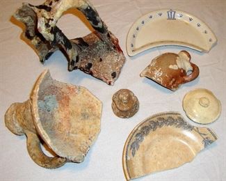 ARTIFACTS FOUND IN THE VIRGIN ISLANDS DURING MULTIPLE DIVES