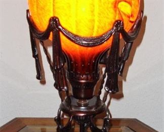 GORGEOUS BLOWN GLASS LAMP