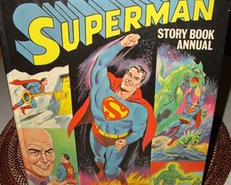 RARE SUPERMAN STORY BOOK ANNUAL - 1968 and IN GREAT CONDITION!