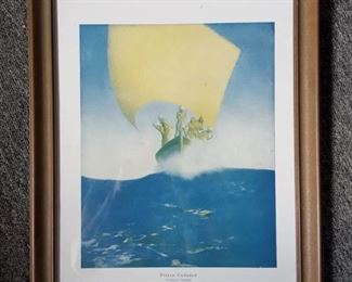 Framed Prince Codadad  - Maxfield Parrish