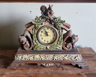 Dick Idol™ Black Forest Mantel Clock