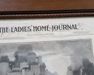 Alais, Wynken, Blynken, and Nod drawn by Maxfield Parrish 1905 Home Journal