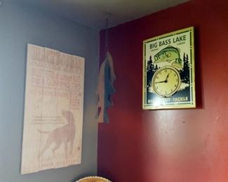 HANDCRAFTED NEON TIN CLOCK