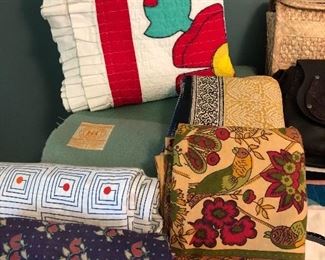 Quilts, textiles and linens 
