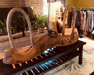 Large vintage oxen yoke. Very cool!! 