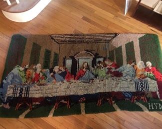 Religious Latch hook rug