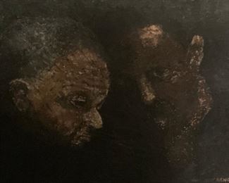 Artwork hard to see, this piece can be taken with at time of purchase.