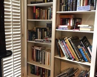 books have several areas where there are books