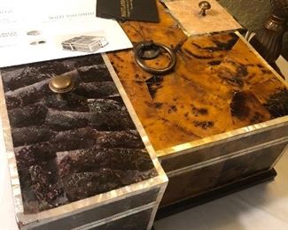 maitland smith large box w/ receipt-