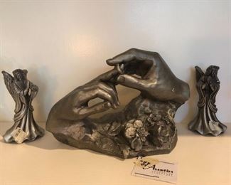 Austin sculpture piece and more in pewter and just Plain more !!