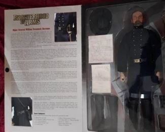 Figurine Major General William Tecumseh Sherman - Sideshow 12" Complete in box