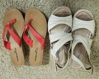 Two Pr Sandals Sz 9.5 - 10M