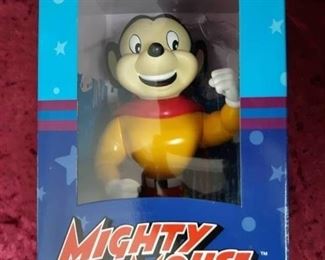 Rare Mighty Mouse Vinyl Figure Toy from Dark Horse Deluxe Factory