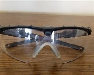 Safety Glasses with Zippered Case - Oakley?