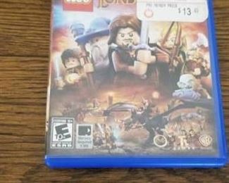 Playstation Vita Lego Lord of the Rings Game Rated E