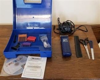 Wahl Hair Clippers Set with Adjustable Comb Attachments