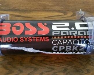 BOSS Audio 2.0 Capacitor CPBK