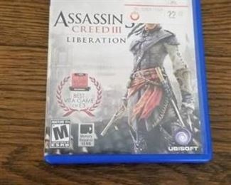 Playstation Vita Assassins Creed III Liberation Rated M