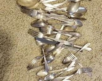 Lot of Misc Silver Flatware