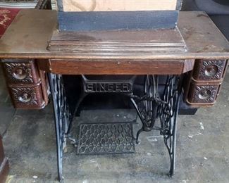 antique sewing machine
