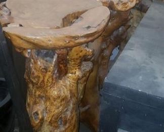 free form wood tables