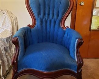 Pelham, Shell & Leckie Victorian Style Arm Chair https://ctbids.com/#!/description/share/241624