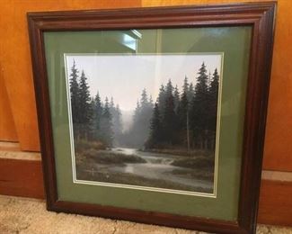 Signed "Native Waters" Painting by Don Grzybowski https://ctbids.com/#!/description/share/241633