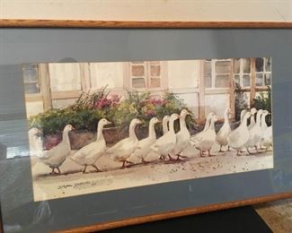 Dalina Darton Geese Print (1983) https://ctbids.com/#!/description/share/242673